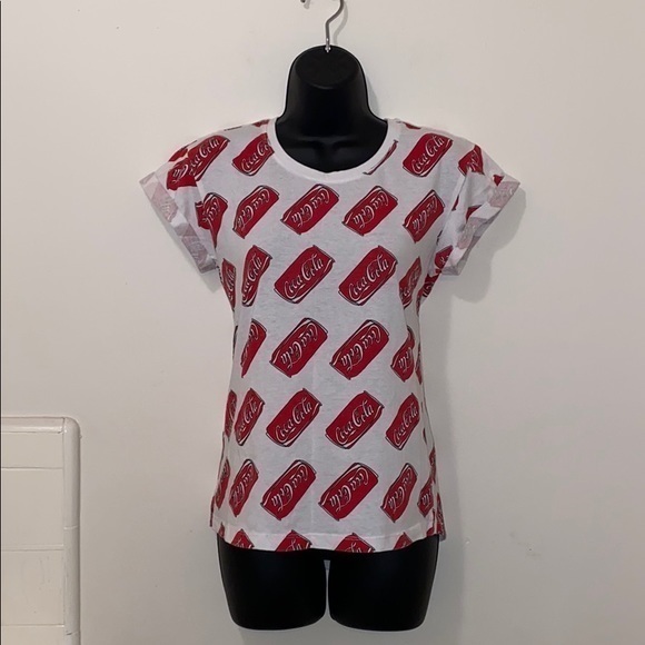 Vintage Women’s Coca Cola Can Graphic Tee - Picture 1 of 11
